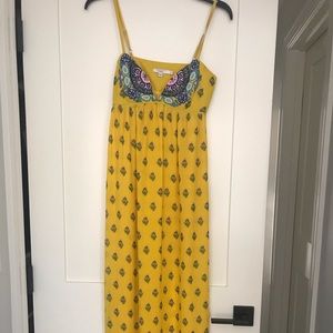 Calypso St. Barth size 2 yellow maxi dress